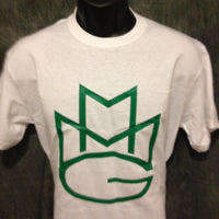 Thumbnail for Maybach Music Group Tshirt: White Tshirt with Green Print - TshirtNow.net - 2