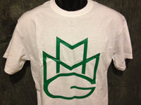 Thumbnail for Maybach Music Group Tshirt: White Tshirt with Green Print - TshirtNow.net - 1