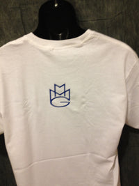 Thumbnail for Maybach Music Group Tshirt: White with Blue Print - TshirtNow.net - 3