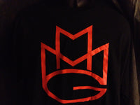Thumbnail for Maybach Music Group Tshirt: Black With Orange Print - TshirtNow.net - 2