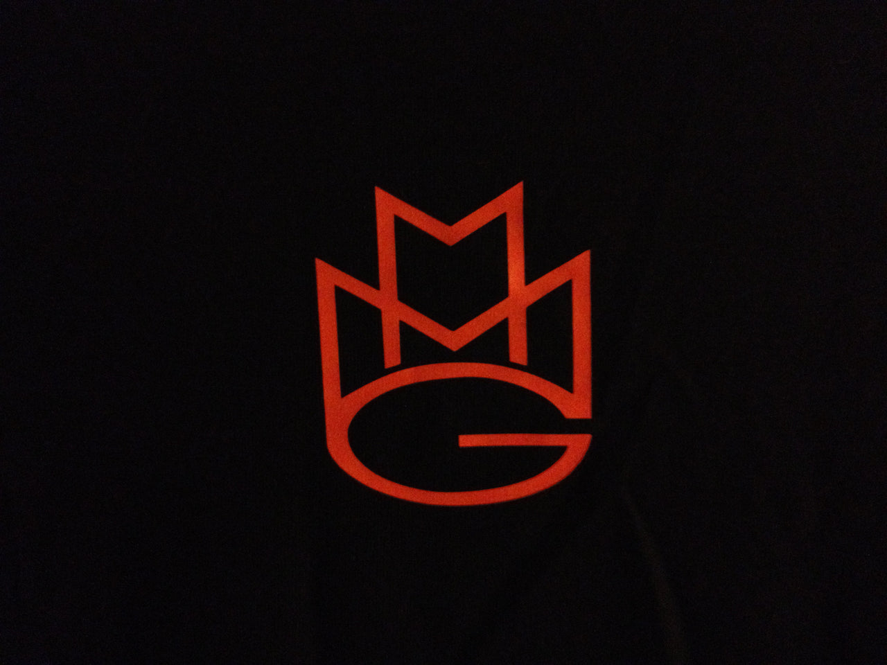 Maybach Music Group Tshirt: Black With Orange Print - TshirtNow.net - 3