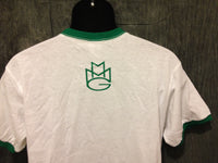 Thumbnail for Maybach Music Group MMG Tshirt: Green Print on Green Ringer TShirt - TshirtNow.net - 4