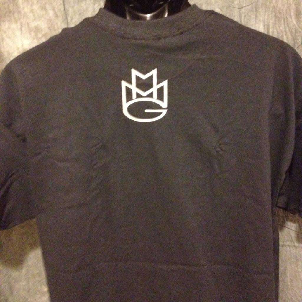 Maybach Music Group Tshirt: Black with Silver Print - TshirtNow.net - 3