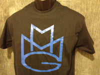 Thumbnail for Maybach Music Group Tshirt: Black with Blue Print - TshirtNow.net - 1