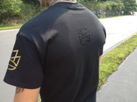 Thumbnail for Maybach Music Group Limited Edition Tshirt: Black with Gold and Black Print - TshirtNow.net - 4