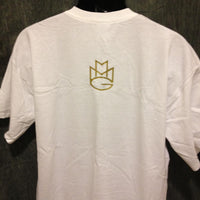 Thumbnail for Maybach Music Group Tshirt: White Tshirt with Gold Print - TshirtNow.net - 4