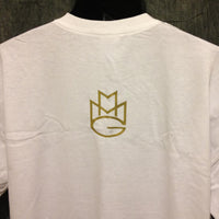 Thumbnail for Maybach Music Group Tshirt: White Tshirt with Gold Print - TshirtNow.net - 5