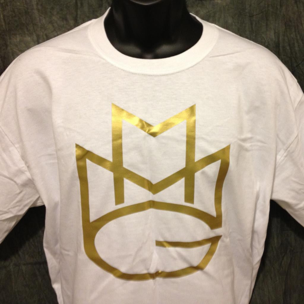 Maybach Music Group Tshirt: White Tshirt with Gold Print - TshirtNow.net - 8