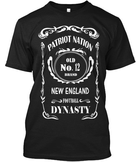 NFL Patriots Nation New England Football Dynasty Tshirt - TshirtNow.net - 3