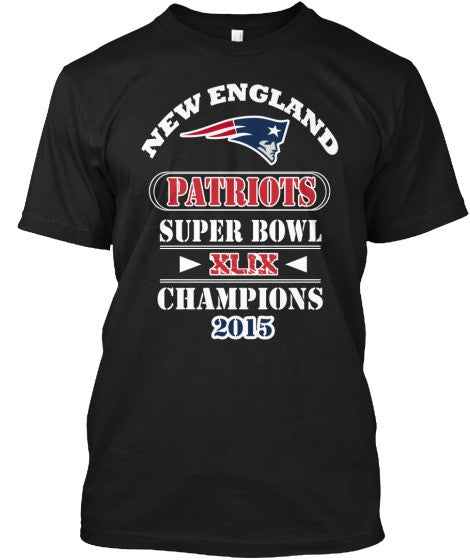 NFL Patriots Super Bowl XLIX Champions Tshirt - TshirtNow.net - 2