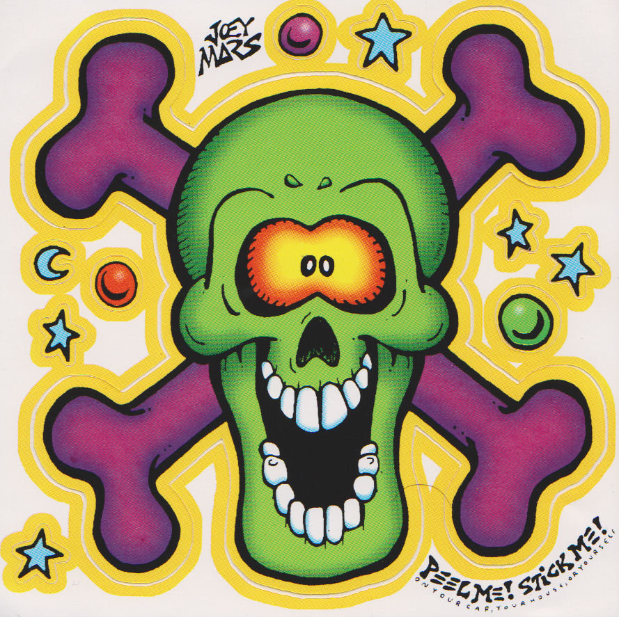 Screaming Skull Sticker Decal - TshirtNow.net