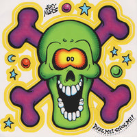 Thumbnail for Screaming Skull Sticker Decal - TshirtNow.net