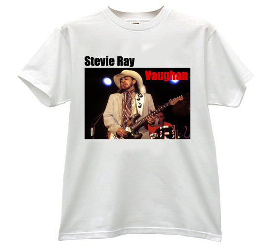 Stevie Ray Vaughan Music Note Guitar Strap Tshirt - TshirtNow.net - 1