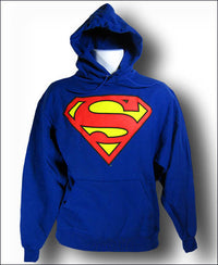 Thumbnail for Superman Logo Royal Blue Hoody Hoodie - TshirtNow.net