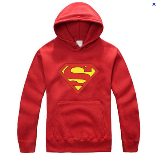 Superman Logo Red Hoody Hoodie - TshirtNow.net