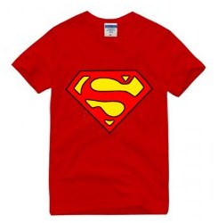Superman Classic Logo Red Tshirt - TshirtNow.net - 2