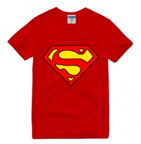 Thumbnail for Superman Classic Logo Red Tshirt - TshirtNow.net - 2