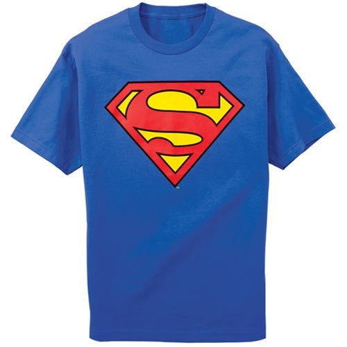 Superman Logo Royal Blue Tshirt - TshirtNow.net - 1