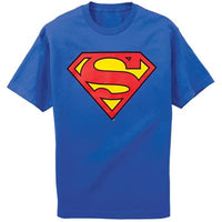 Thumbnail for Superman Logo Youth Royal Blue Tshirt - TshirtNow.net - 1