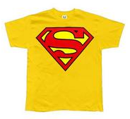 Superman Classic Logo Yellow Tshirt - TshirtNow.net - 1