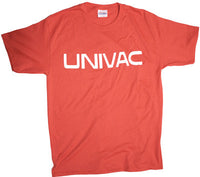 Thumbnail for Univac Logo Tshirt: Red With White Print - TshirtNow.net - 1