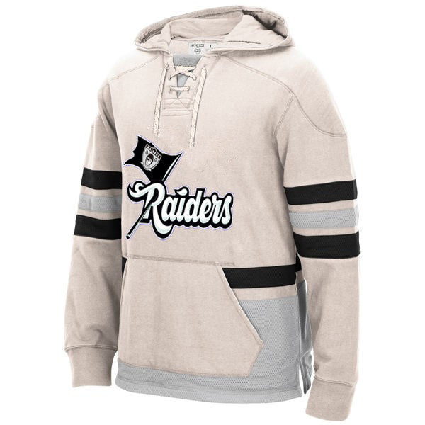 Los Angeles Raiders Laced Hockey style Hoodie Sweatshirt