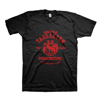 A Song of Ice and Fire Game of Thrones House Targaryen TShirt - TshirtNow.net - 4
