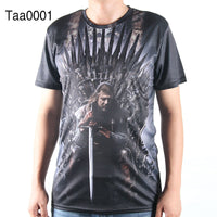 Thumbnail for Game Of Thrones Allover 3D Oversize Print Tshirts - TshirtNow.net - 5