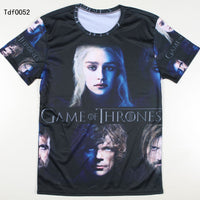 Thumbnail for Game Of Thrones Faces Allover 3D Print Tshirt - TshirtNow.net - 3