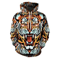 Thumbnail for Mandala Tiger Allover 3D Print Hoodie