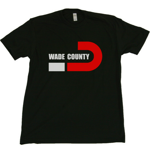 Miami Heat "Wade County" Dwyane Wade Black Tshirt - TshirtNow.net - 1