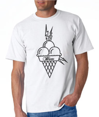 'Gucci Mane' Brrr Ice Cream Cone Tshirt - TshirtNow.net - 1