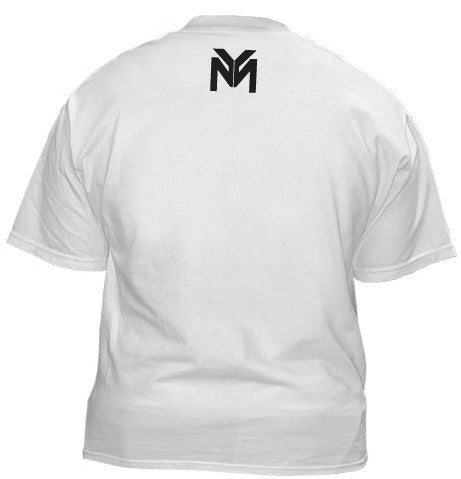 Ymcmb Tshirt: White With Black Print - TshirtNow.net - 2