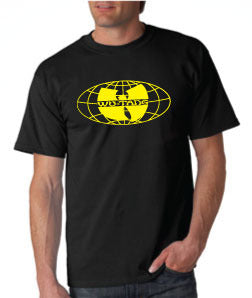 Wu-Tang "Globe Logo" Tshirt: Various Colors - TshirtNow.net - 1