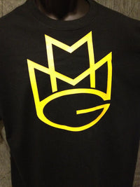 Thumbnail for Maybach Music Group Tshirt: Black with Yellow Print - TshirtNow.net - 2