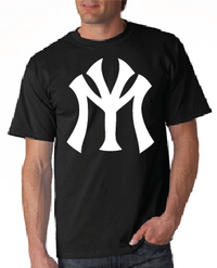 Thumbnail for Young Money YM Logo Tshirt: Black with White Print - TshirtNow.net