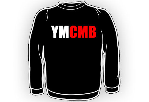 Ymcmb Longsleeve Tshirt: Black With Red & White Print - TshirtNow.net - 1