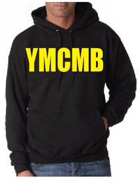 Thumbnail for Ymcmb Hoodie: Black With Yellow Print - TshirtNow.net