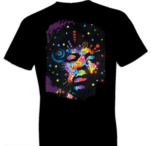 Jimi Hendrix Neon Afro tshirt - TshirtNow.net - 1
