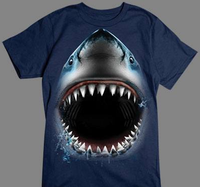 Thumbnail for Shark Face tshirt - TshirtNow.net