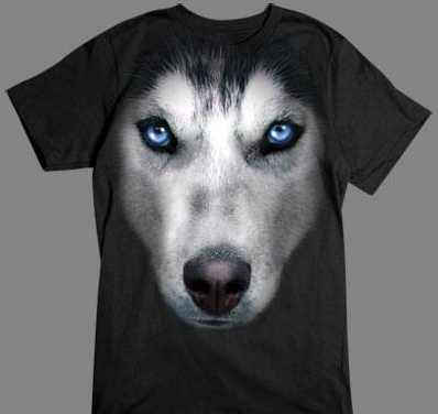 Siberian Husky Face tshirt - TshirtNow.net