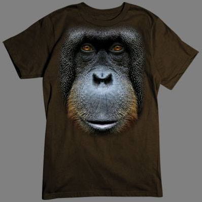 Orangutan Face tshirt - TshirtNow.net