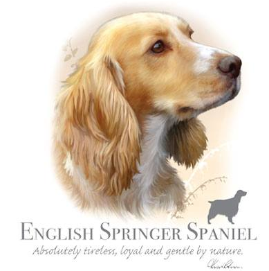 English Springer Spaniel Tshirt - TshirtNow.net - 2