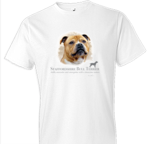 Staffordshire Bull Terrier Tshirt - TshirtNow.net - 1