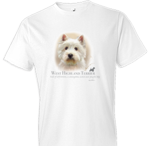 West Highland Terrier Tshirt - TshirtNow.net - 1