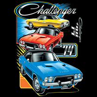 Thumbnail for Dodge Challenger Trio Tshirt - TshirtNow.net - 2