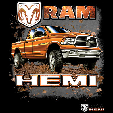 Ram Hemi Truck Tshirt - TshirtNow.net - 2