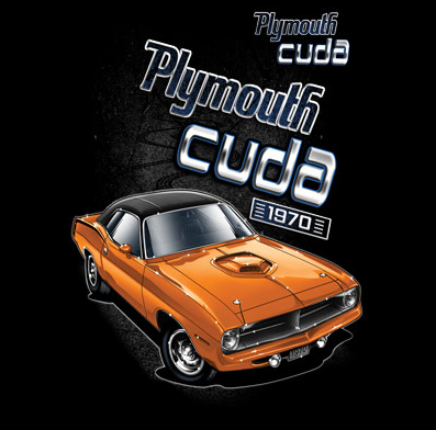 Plymouth HemiCuda Tshirt - TshirtNow.net - 2