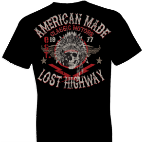 Lost Highway Biker Tshirt - TshirtNow.net - 1