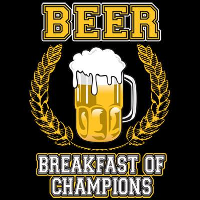 Beer Breakfast of Champions Tshirt - TshirtNow.net - 2